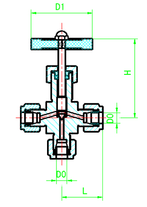 QJ-1C氣動管路截止閥